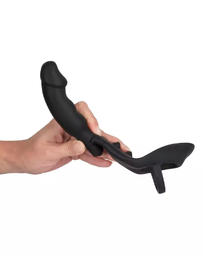 Image du Plug Vibrant en Silicone Black Velvets-6