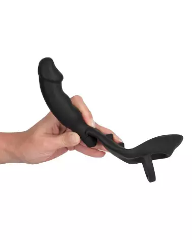 Image du Plug Vibrant en Silicone Black Velvets-6