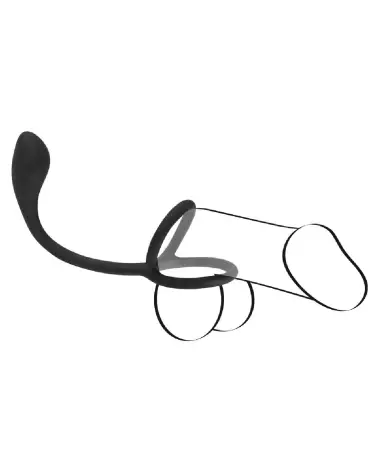 Image du Cock + Ball Ring Black Velvets - Amélioration Performance et Confort-6