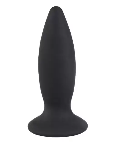 Black Velvets Recharge Plug S, plug anal sophistiqué, noir, rechargeable et ergonomique-2