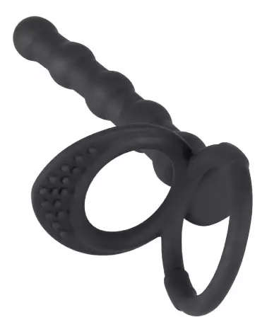 Image du Black Velvets Cock & Ball Ring pour hommes, godes ceintures, durable et confortable-3