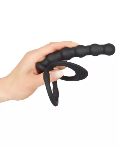 Image du Black Velvets Cock & Ball Ring pour hommes, godes ceintures, durable et confortable-4