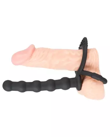Image du Black Velvets Cock & Ball Ring pour hommes, godes ceintures, durable et confortable-6