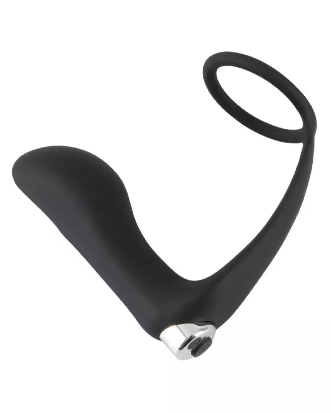 BV Vibrating Ring et Plug de Black Velvets, Anneau et Plug Anal pour Stimulation Intense-2
