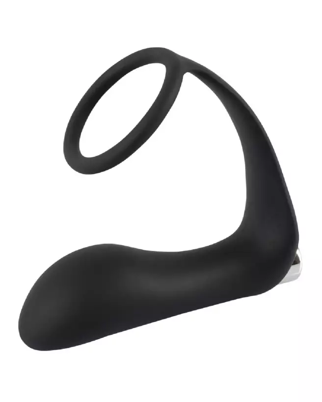 BV Vibrating Ring et Plug de Black Velvets, Anneau et Plug Anal pour Stimulation Intense-3