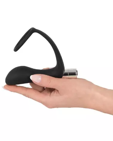 BV Vibrating Ring et Plug de Black Velvets, Anneau et Plug Anal pour Stimulation Intense-5