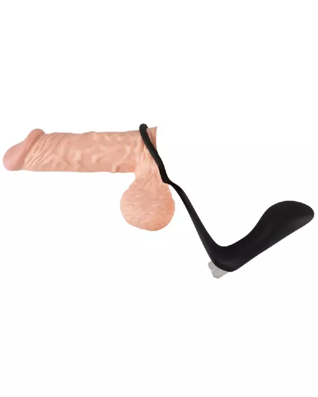 BV Vibrating Ring et Plug de Black Velvets, Anneau et Plug Anal pour Stimulation Intense-7