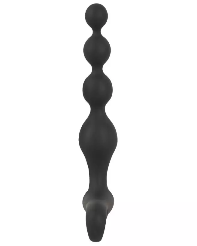 Image des perles anales vibrantes Black Velvets pour stimulation intense-3