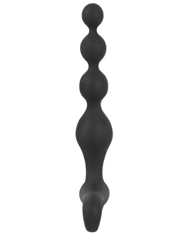 Image des perles anales vibrantes Black Velvets pour stimulation intense-3