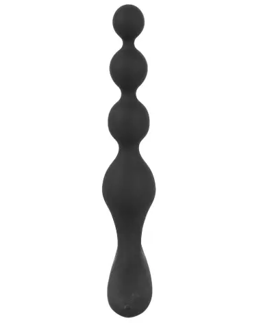 Image des perles anales vibrantes Black Velvets pour stimulation intense-4