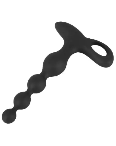 Image des perles anales vibrantes Black Velvets pour stimulation intense-7