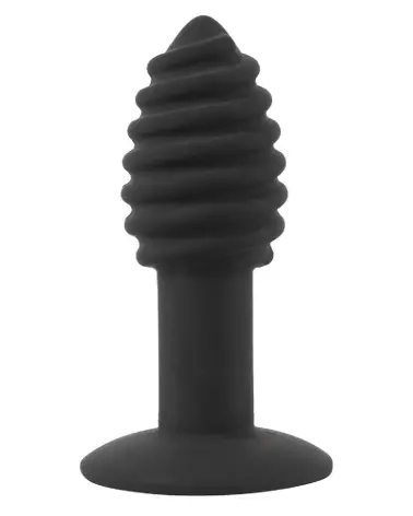 Image du Black Velvets Twist Butt Plug, plug anal premium pour stimulation intense-2
