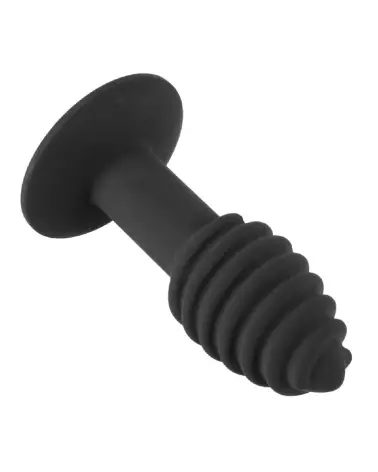Image du Black Velvets Twist Butt Plug, plug anal premium pour stimulation intense-3