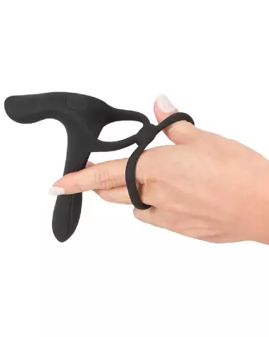 Black Velvets Couples Vibrator pour stimulation et plaisir partagé-7