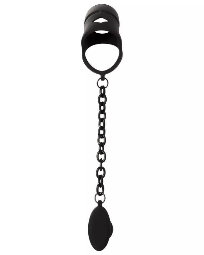 Cage de chasteté Black Velvets pour jeux de domination et BDSM-5