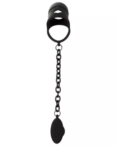 Cage de chasteté Black Velvets pour jeux de domination et BDSM-5