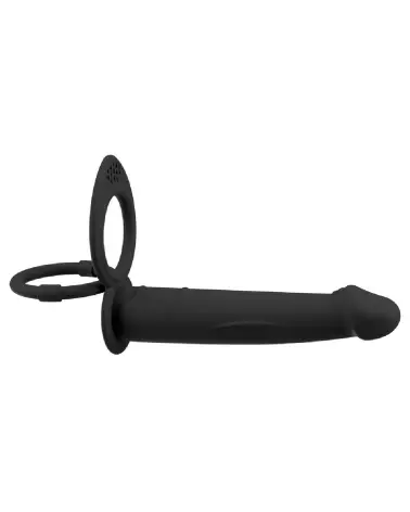 Image du Vibrating RC Double Fucker de Black Velvets, gode ceinture vibrant pour hommes-3