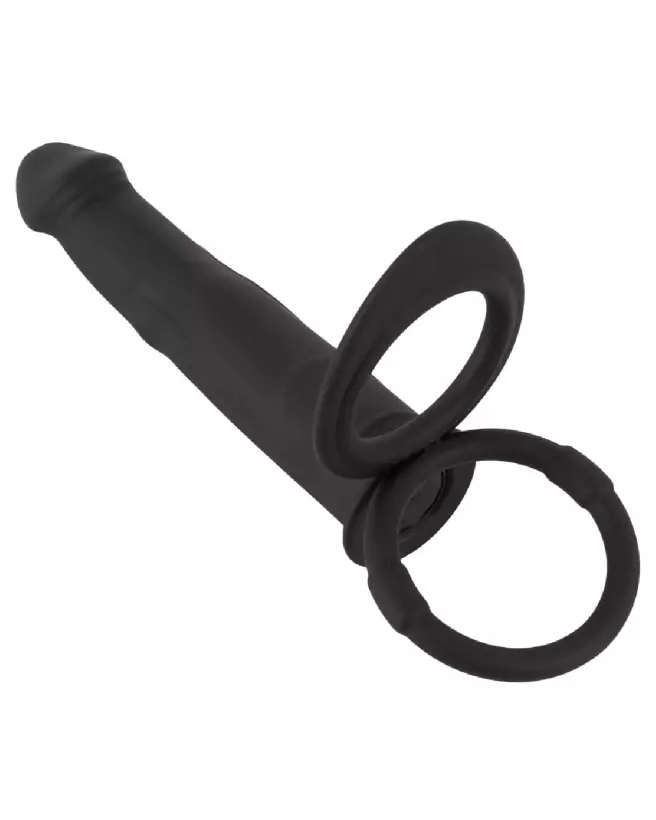 Image du Vibrating RC Double Fucker de Black Velvets, gode ceinture vibrant pour hommes-4