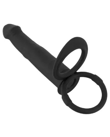 Image du Vibrating RC Double Fucker de Black Velvets, gode ceinture vibrant pour hommes-4