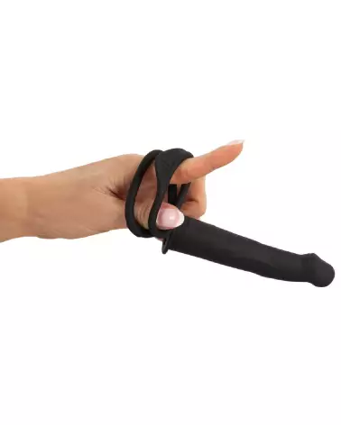 Image du Vibrating RC Double Fucker de Black Velvets, gode ceinture vibrant pour hommes-7
