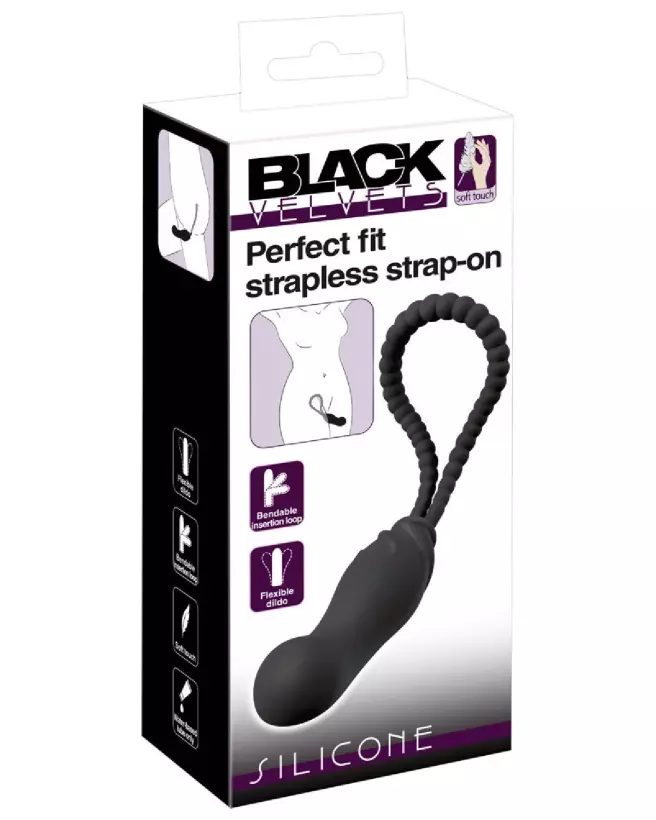 Image du stimulateur de prostate Black Velvets Perfect Fit Stra, conçu pour maximiser le plaisir masculin-1