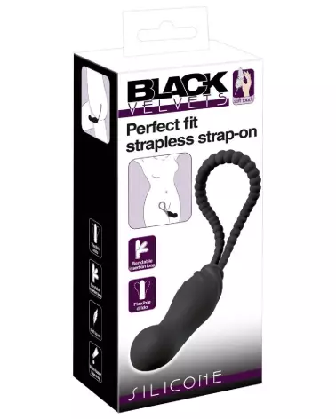 Image du stimulateur de prostate Black Velvets Perfect Fit Stra, conçu pour maximiser le plaisir masculin-1