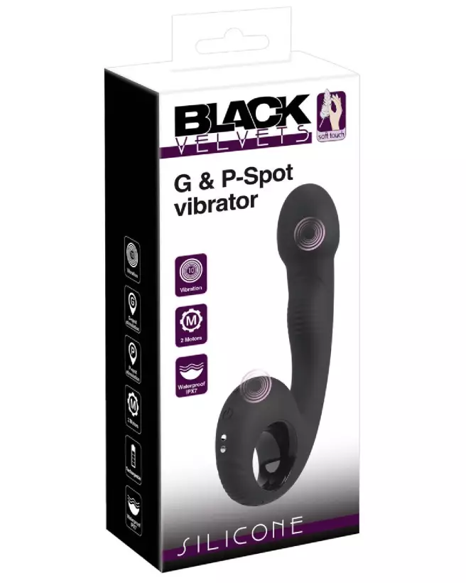 Image du stimulateur de prostate Black Velvets G&P-Spot Vibrato pour plaisir intensifié-1