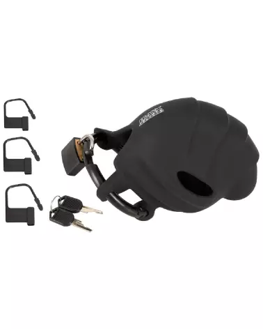 Image de la Cage de Chasteté Black Velvets pour contrôle et soumission en BDSM-3