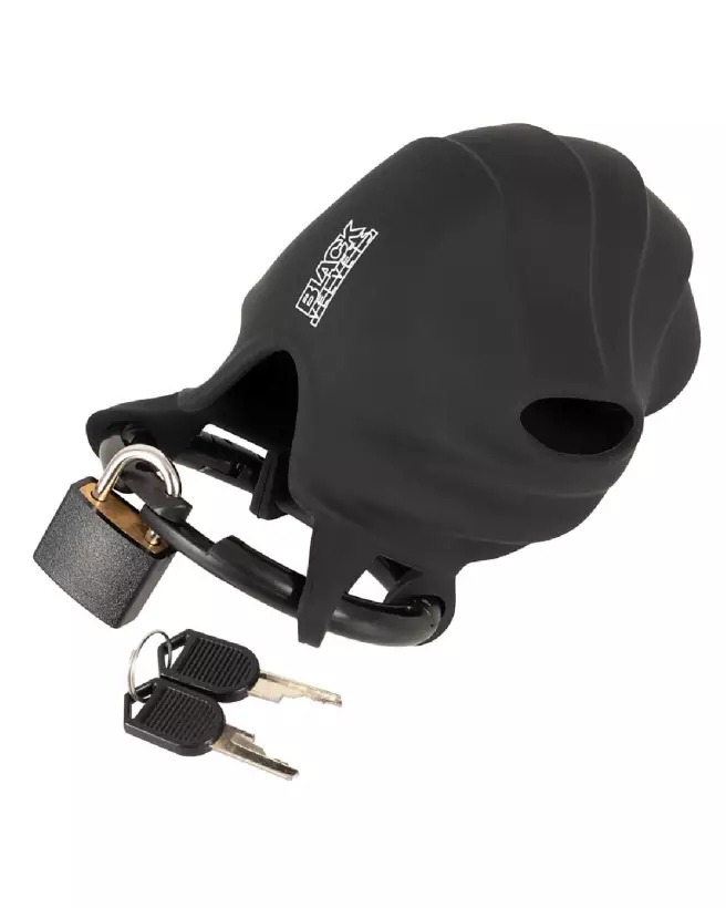 Image de la Cage de Chasteté Black Velvets pour contrôle et soumission en BDSM-5