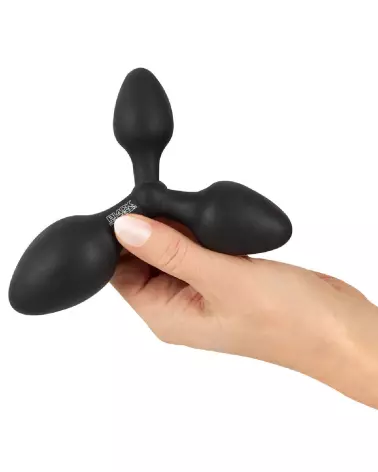 Image Black Velvets Triple Butt Plug pour stimulation anale triple niveau-6