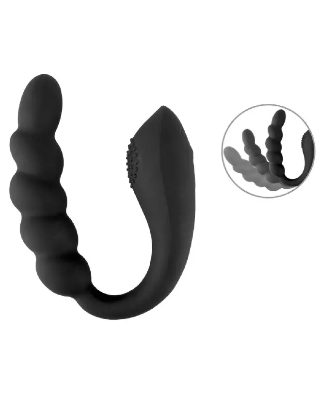 Photo du BV Bendable Dual Stimulator par Black Velvets pour stimulation de la prostate-2