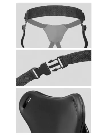 Image du Body Dock Original Harness, harnais de qualité pour godes ceintures-5