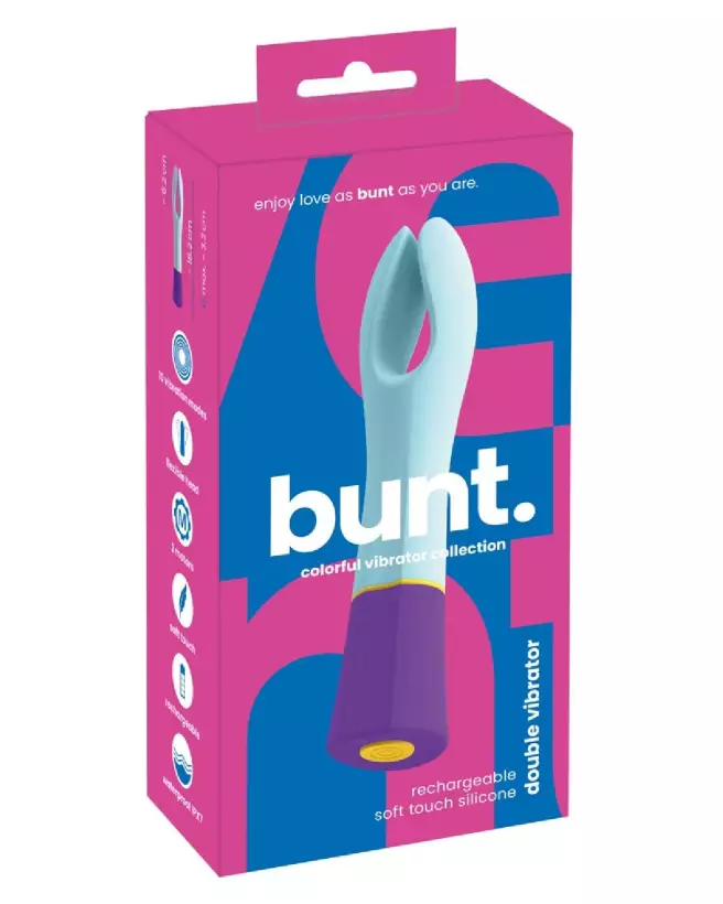 Image du vibromasseur Bunt double stimulation pour plaisir clitoridien et point G-1