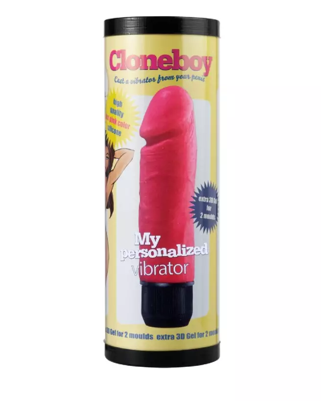 Image du Cloneboy Vibrator Hot Pink, vibromasseur ergonomique pour couples-1
