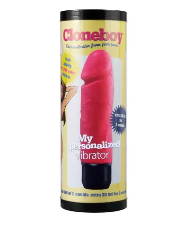 Image du Cloneboy Vibrator Hot Pink, vibromasseur ergonomique pour couples-1