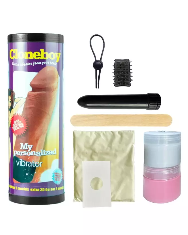 Image du Cloneboy Vibrator Set pour couples, kit créatif et personnalisable-2