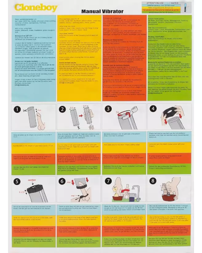 Image du Cloneboy Vibrator Set pour couples, kit créatif et personnalisable-5