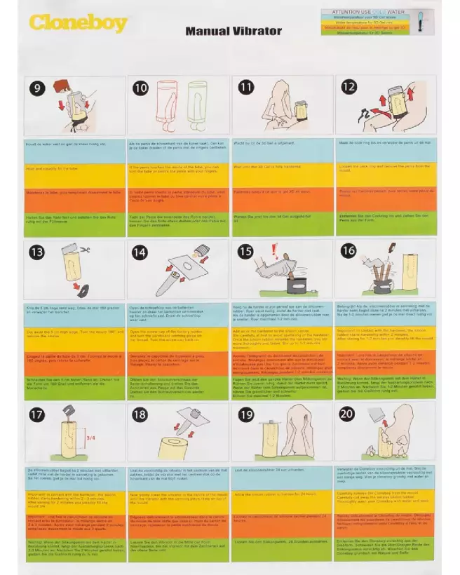 Image du Cloneboy Vibrator Set pour couples, kit créatif et personnalisable-6