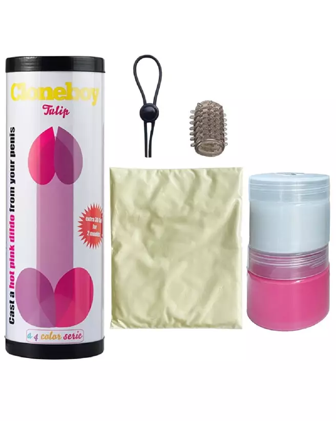 Cloneboy Dildo Hot Pink, accessoire érotique vibrant pour couples-2
