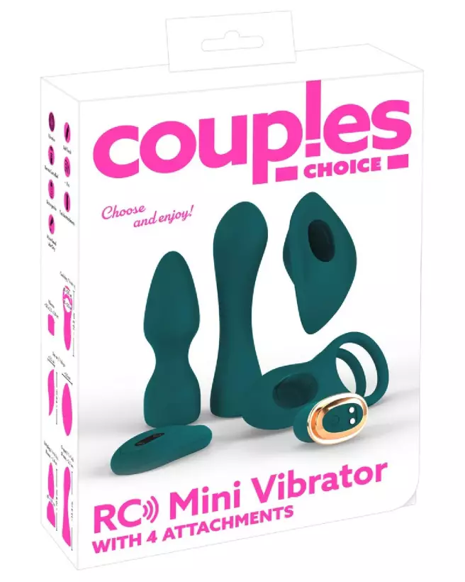 Image du Mini Vibe w 4 Couples Choice, sextoy idéal pour couples-1
