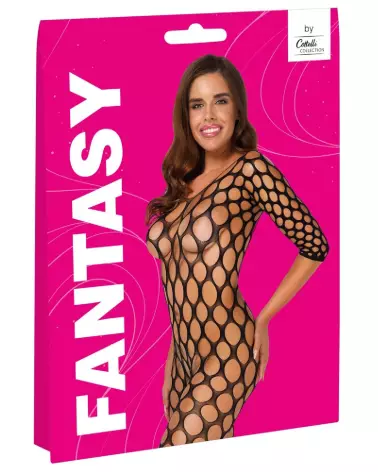Catsuit Fantasy S-L par Fantasy by Cottelli en bodystocking séduisant et confortable-1