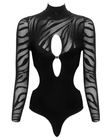 Body Fantasy S-L par Fantasy by Cottelli en bodystocking élégant-6