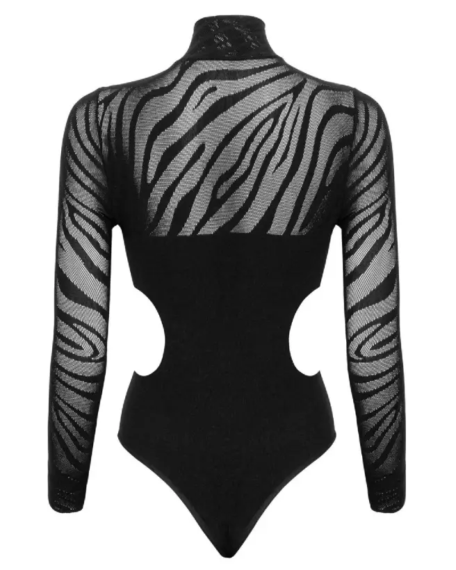 Body Fantasy S-L par Fantasy by Cottelli en bodystocking élégant-7