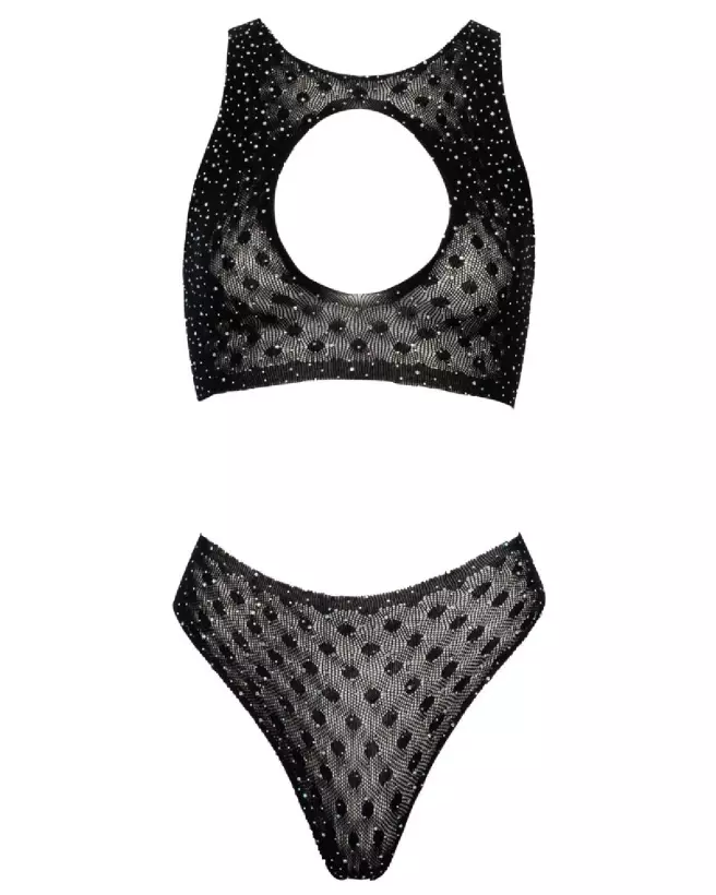 Top Set Fantasy S-L par Fantasy by Cottelli en bodystocking élégant-5