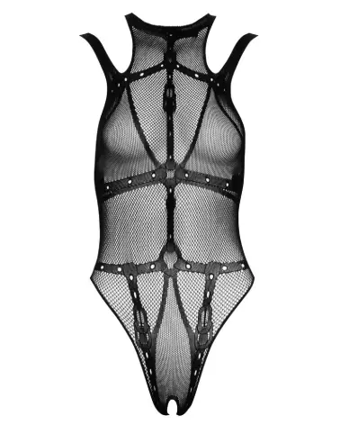 Body Fantasy S-L par Fantasy by Cottelli, bodystocking élégant et séduisant-5