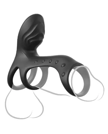 FCR Couples Cage Pro Black par Fantasy C-Ringz pour améliorer performance et plaisir-5