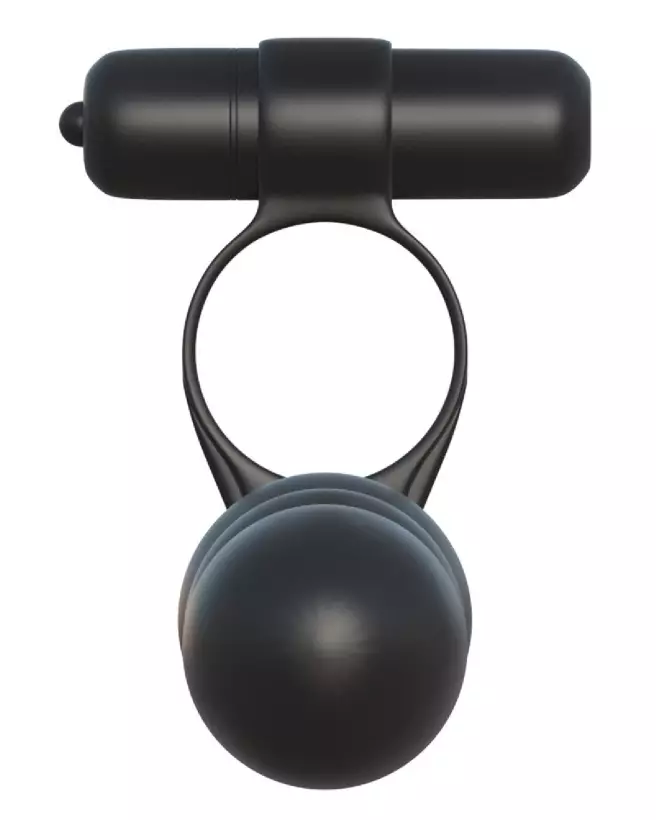 Gode ceinture double Fantasy C-Ringz pour stimulation intense et double pénétration-5