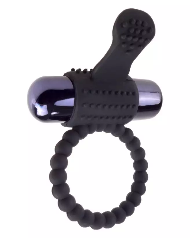 Image du FCR Vibrating Silicone Super R de Fantasy C-Ringz, cockring vibrant en silicone pour amélioration de performance-2
