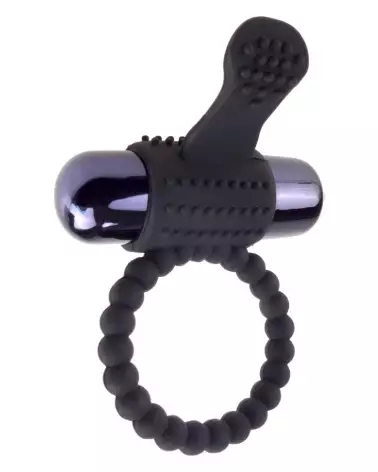 Image du FCR Vibrating Silicone Super R de Fantasy C-Ringz, cockring vibrant en silicone pour amélioration de performance-2