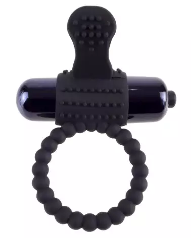 Image du FCR Vibrating Silicone Super R de Fantasy C-Ringz, cockring vibrant en silicone pour amélioration de performance-3